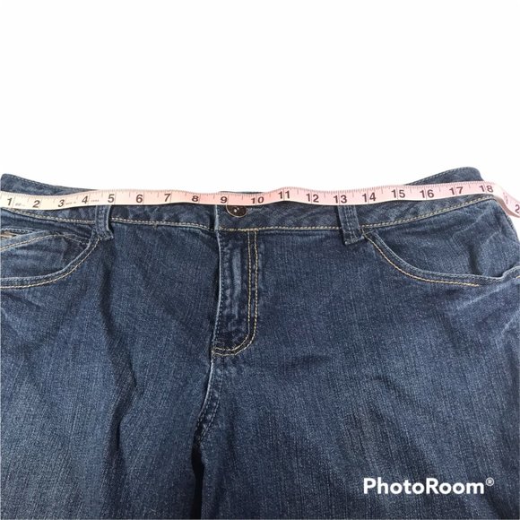 Apt 9 Women's Cuffed Capris Jeans Size 16 Preowned - Picture 7 of 12